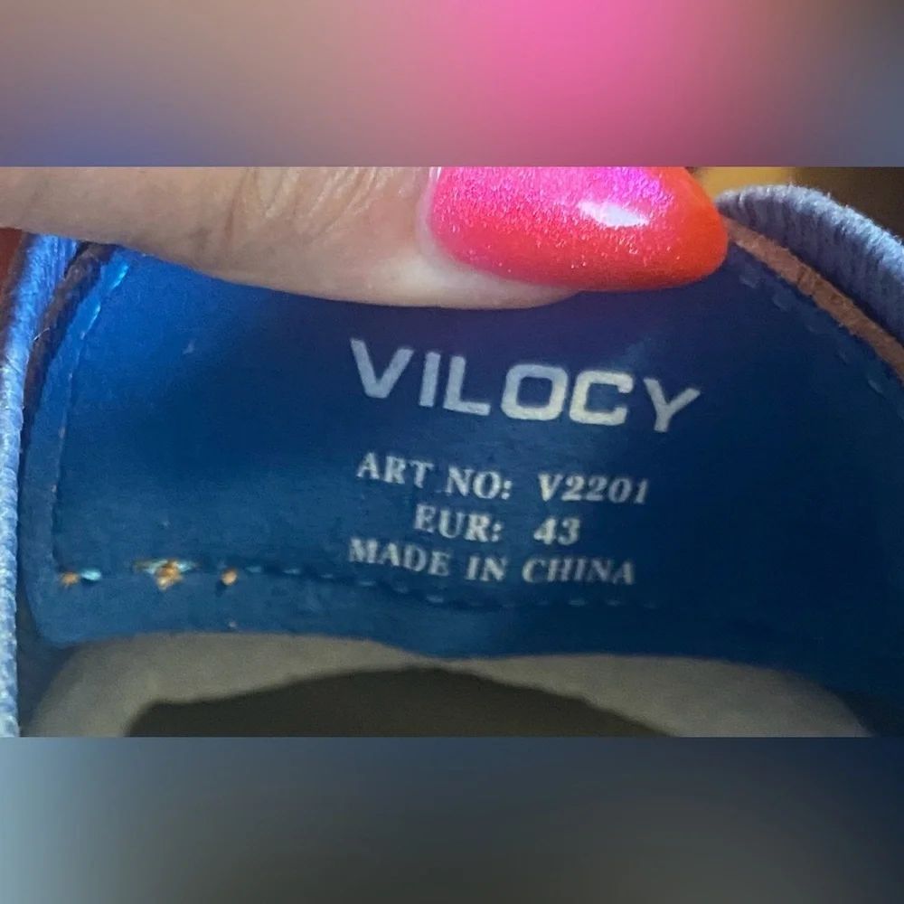 VILOCY Oxford Casual Mesh Dress Sneakers, NWOT